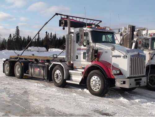 Service de camion roll-off|