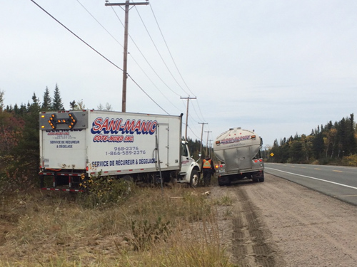 Nettoyage de ponceau