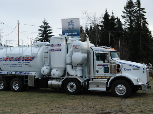 Camion vacuum haute performance