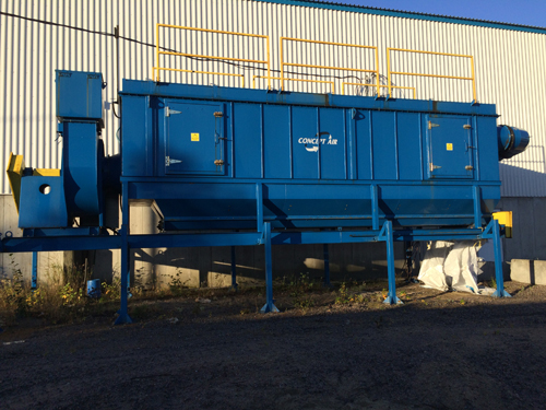 Location de dépoussiéreur mobile